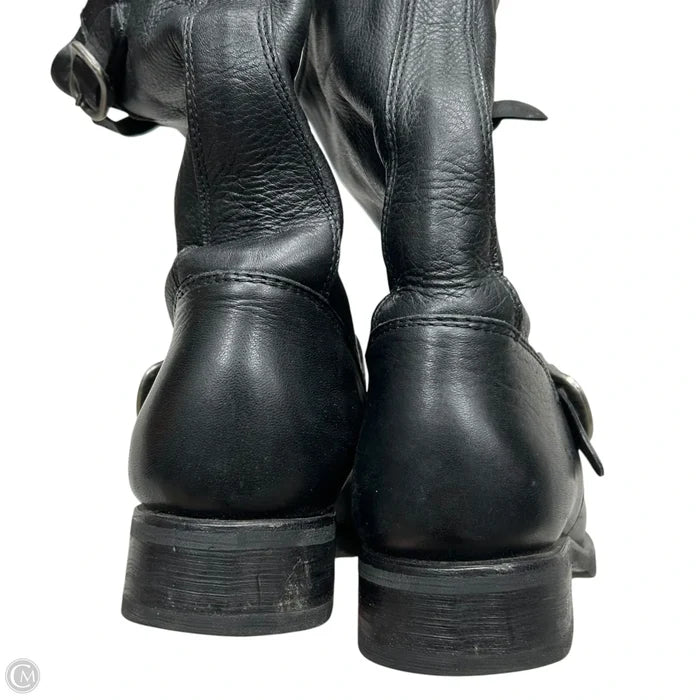 Boots Designer By Frye In Black, Size: 10