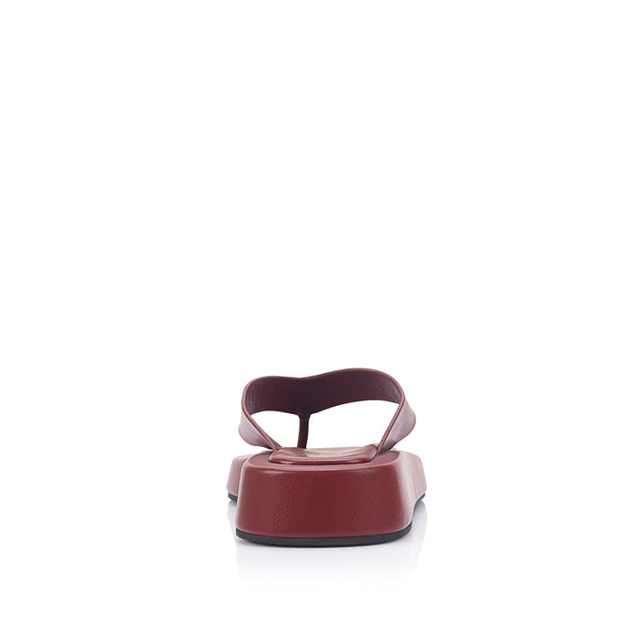 Bouncer II Flatform Thongs - Berry Red