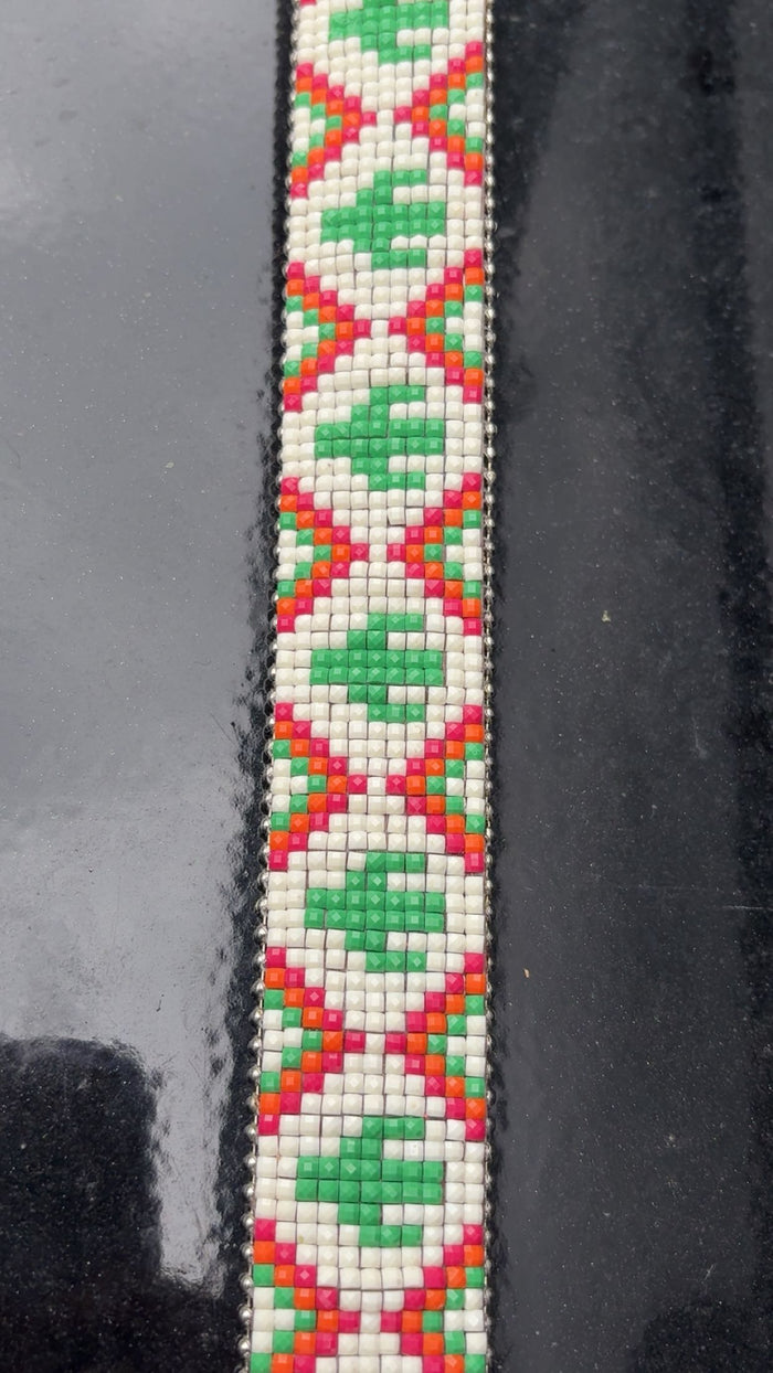 BRAND NEW Angel Ranch Beaded Cactus Kids Belt With Buckle