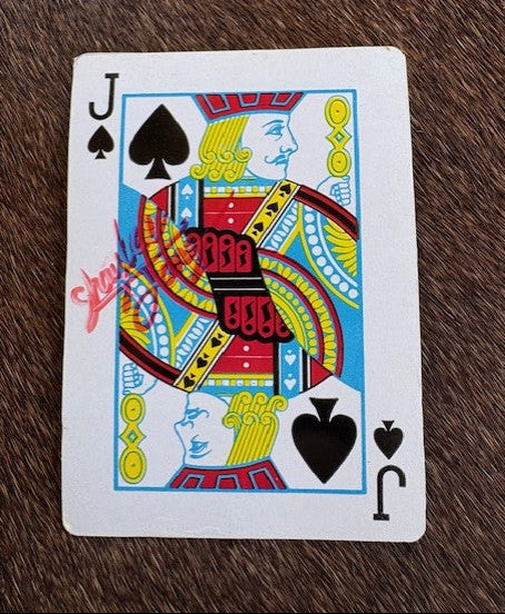 Bull Riding - Single Hat Card - Bedazzled