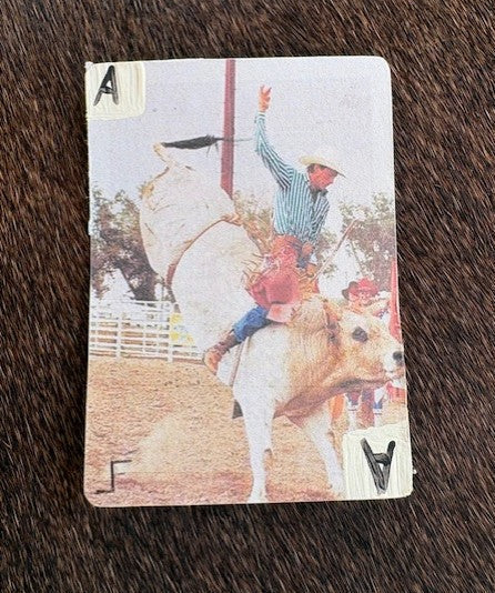 Bull Riding - Single Hat Card