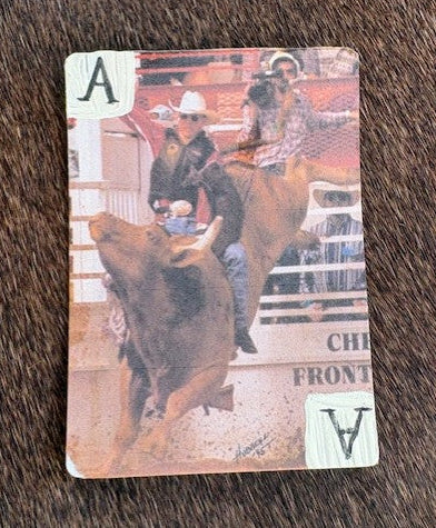 Bull Riding - Single Hat Card