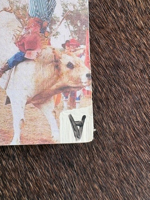 Bull Riding - Single Hat Card