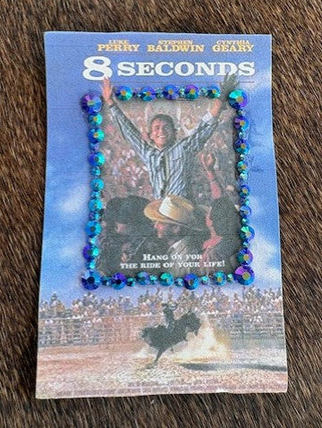 Bull Riding Movie - Bedazzled Single Hat Card