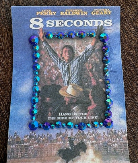 Bull Riding Movie - Bedazzled Single Hat Card