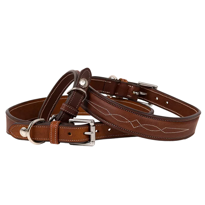 BUTET Leather Dog Collar