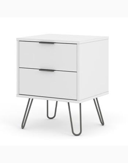 Cabus 2 drawer bedside cabinet