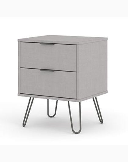 Cabus 2 drawer bedside cabinet