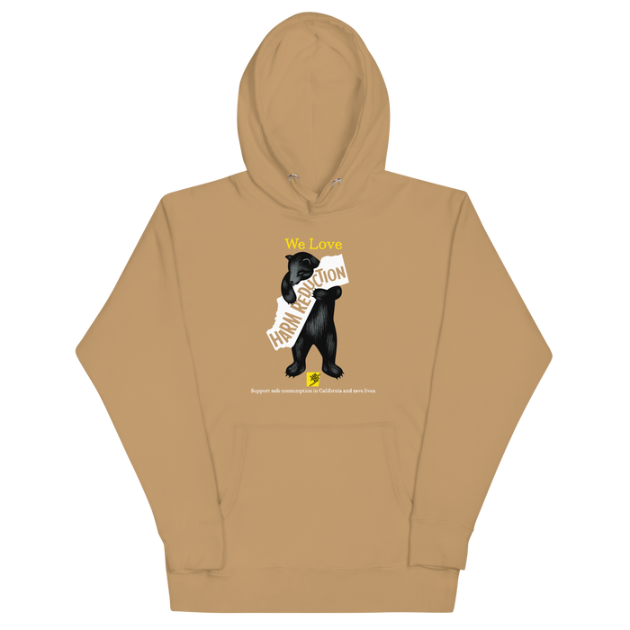 California Loves Harm Reduction Pullover Hoodie