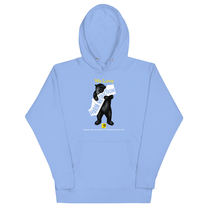 California Loves Harm Reduction Pullover Hoodie