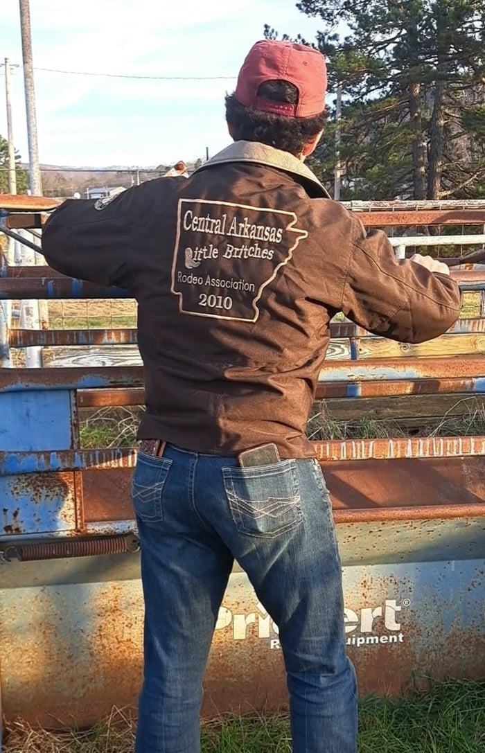 Carroll Original Wear Central Arkansas Little Britches Rodeo Assoc. 2010 Trophy jacket