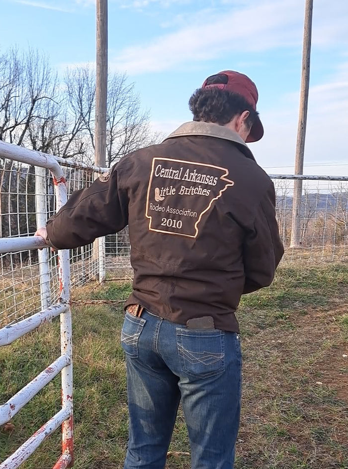 Carroll Original Wear Central Arkansas Little Britches Rodeo Assoc. 2010 Trophy jacket