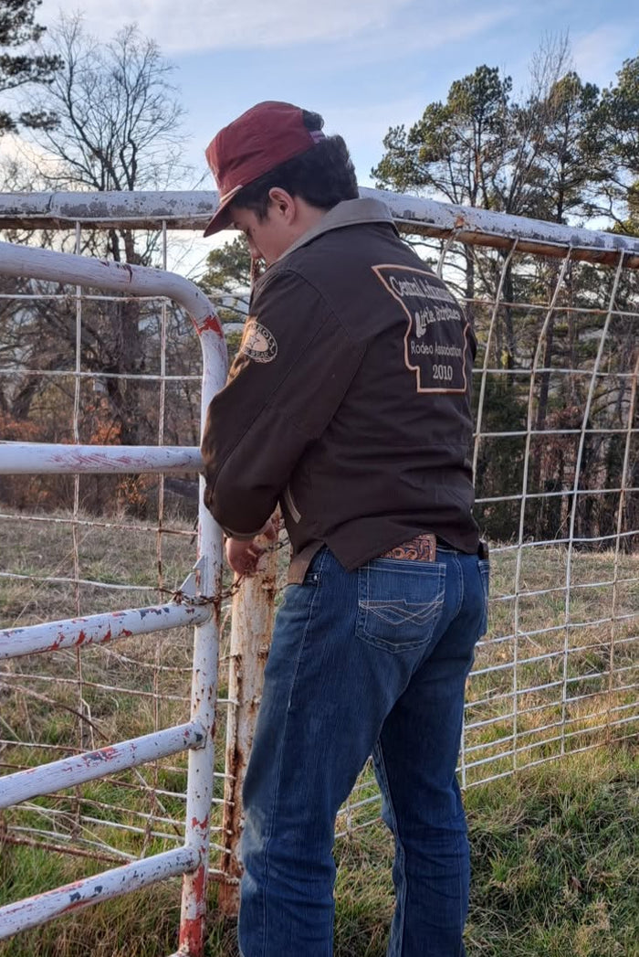 Carroll Original Wear Central Arkansas Little Britches Rodeo Assoc. 2010 Trophy jacket