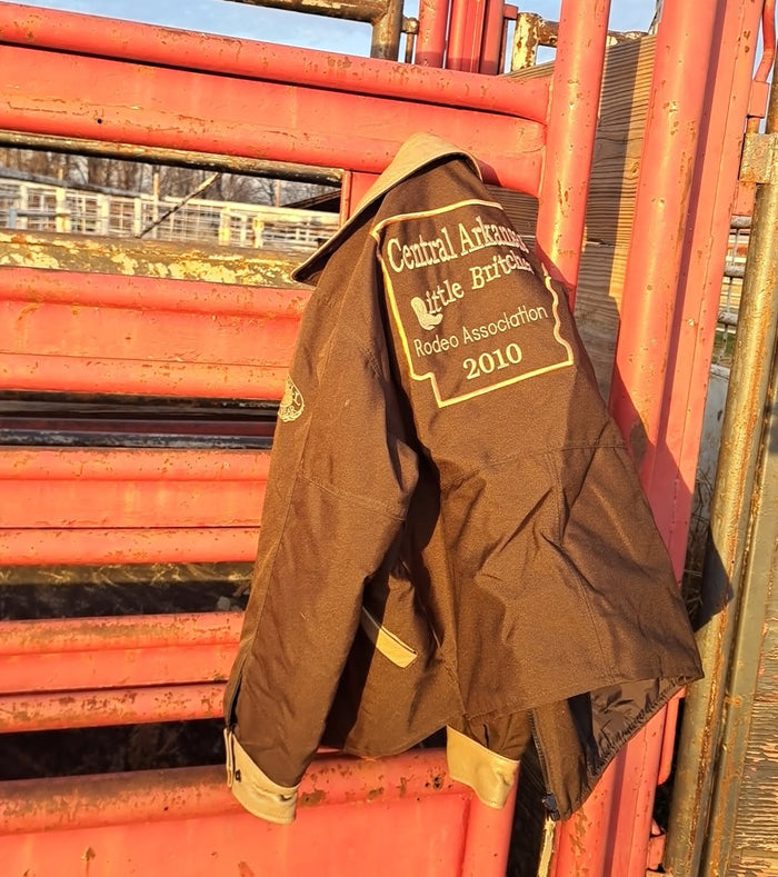 Carroll Original Wear Central Arkansas Little Britches Rodeo Assoc. 2010 Trophy jacket