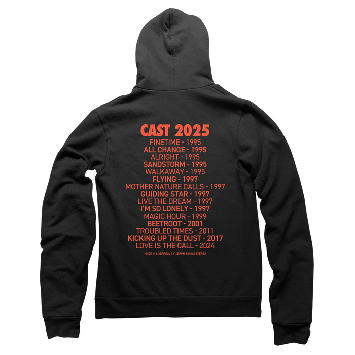 Cast Logo Hoody Black