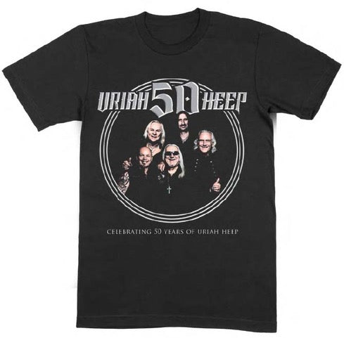 Celebrating 50 Years Black Tour T-Shirt