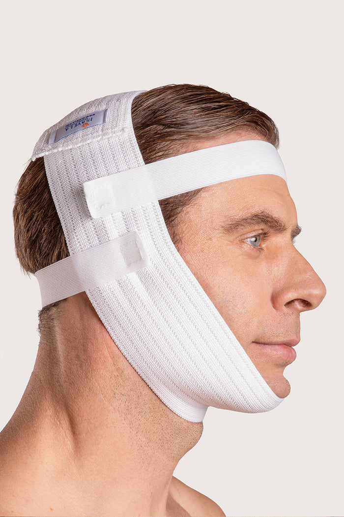 Chin Strap Compression Garment with Two 1" Bands (FA05)
