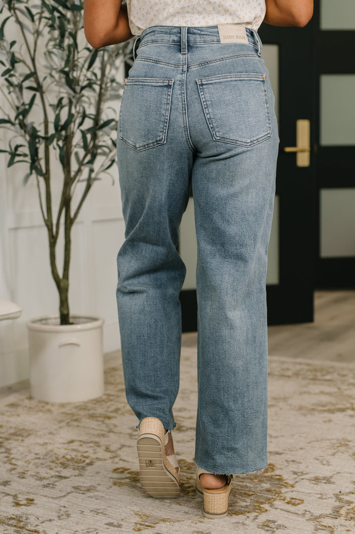 Ciera High Waist Rigid Magic Wihelmina Baggy Jeans Ave Shops- Tilden Co.