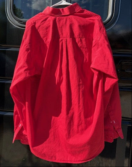 Cinch Men's Red Square Button Up