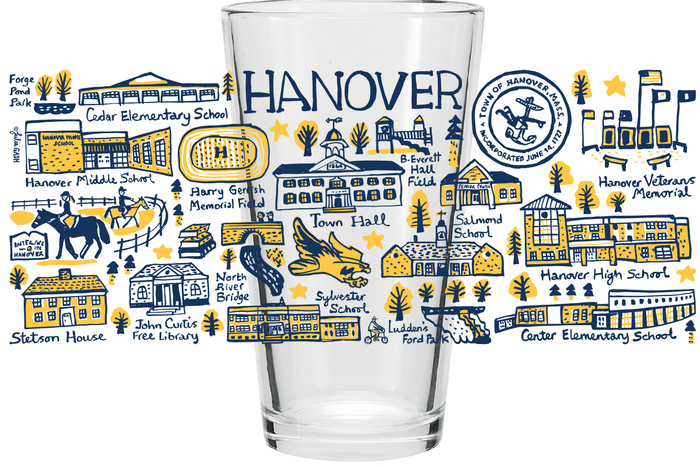 Clear Pint Glass 16oz.