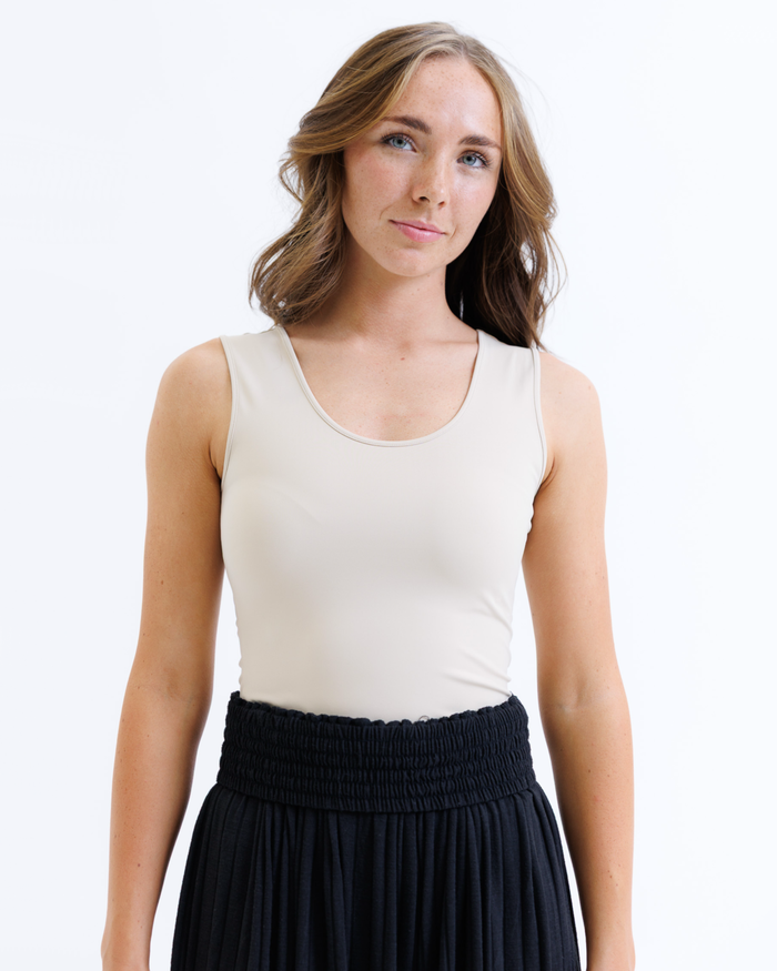Contour Tank Nude / XS Nude XS Tank Top Downeast- Tilden Co.