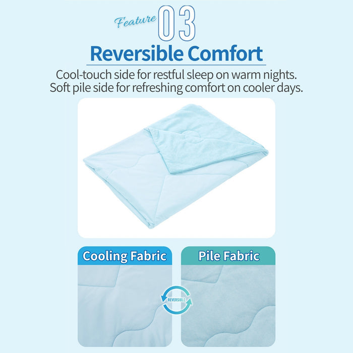 Cool Touch Reversible Blanket