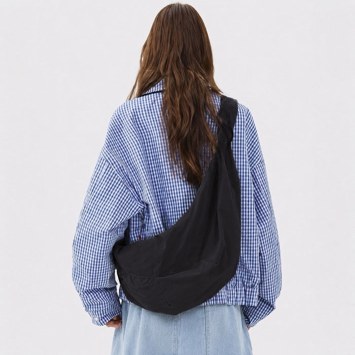 Corduroy Cozy Crescent Bag