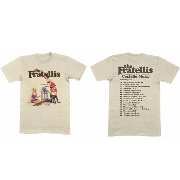 Costello Music 2026 Tour Natural T-Shirt