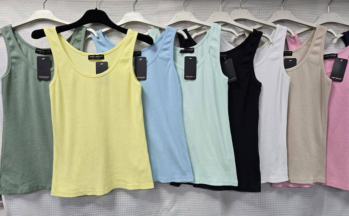 Cotton Ribbed Vest