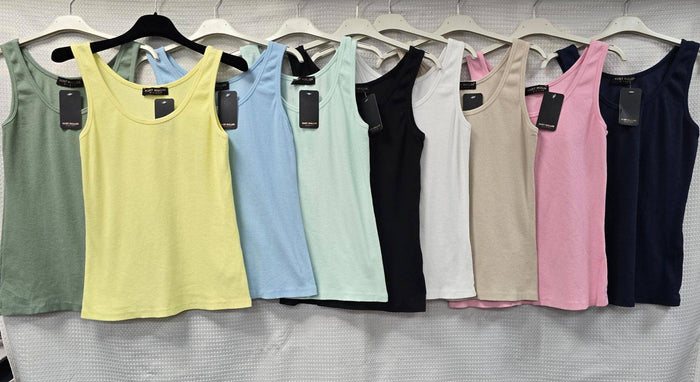 Cotton Ribbed Vest