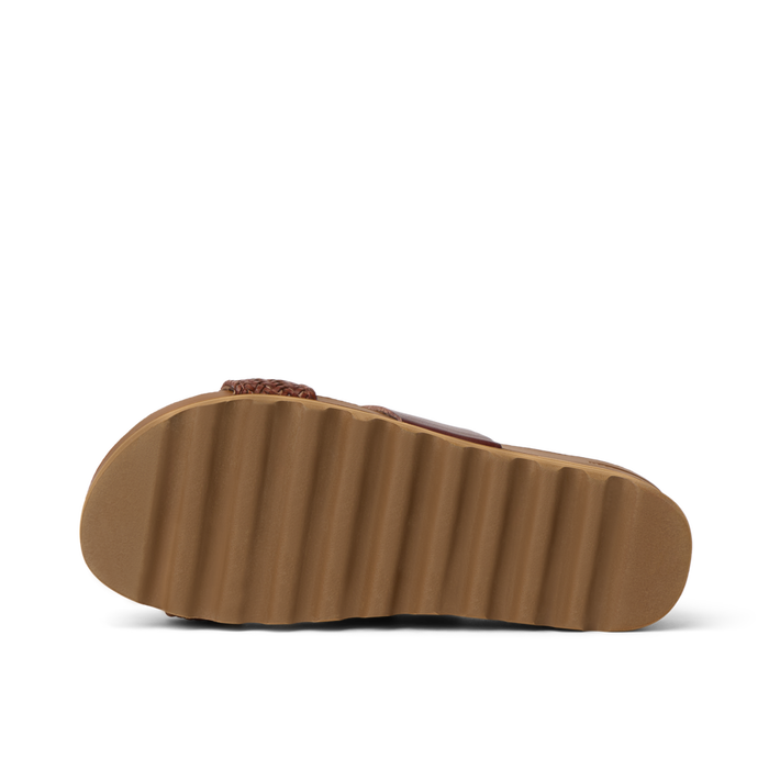 Cushion Vista Hi - Chocolate Braid - Underside View