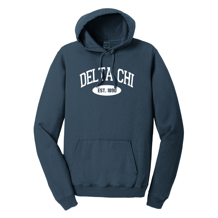 Delta Chi Hooded Pullover Vintage Sweatshirt