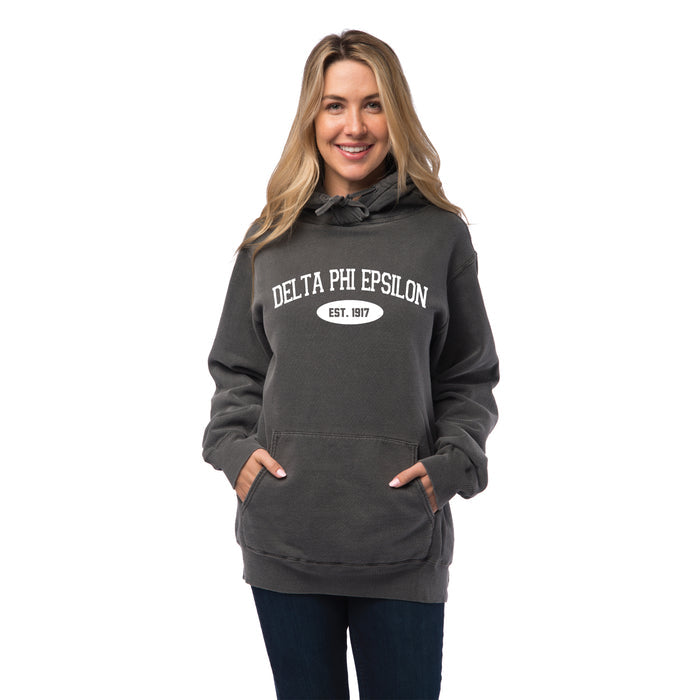 Delta Phi Epsilon Hooded Pullover Vintage Sweatshirt