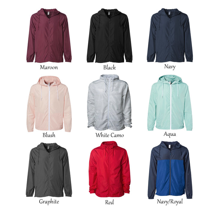 Delta Phi Epsilon Lightweight Windbreaker Jacket