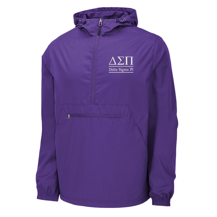 Delta Sigma Pi Windbreaker - Pullover