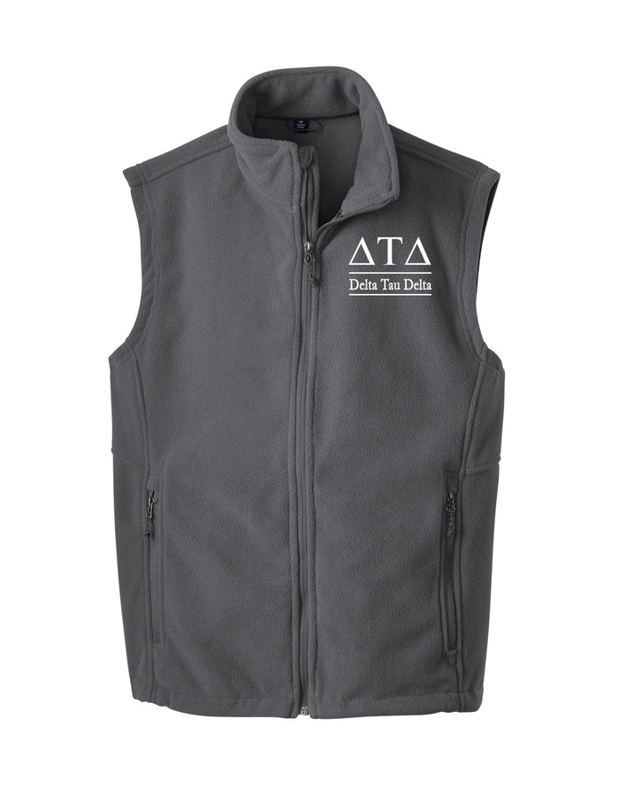 Delta Tau Delta Fleece Vest