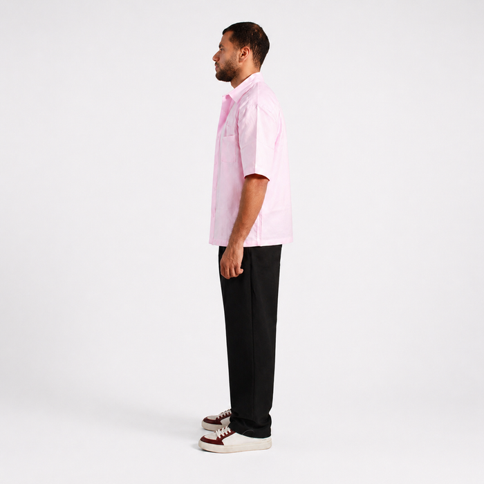 Denjoe Short Sleeve Linen Shirt Boxy Fit