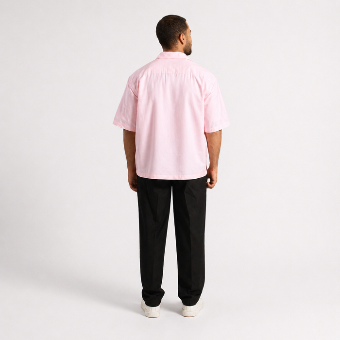 Denjoe Short Sleeve Linen Shirt Boxy Fit