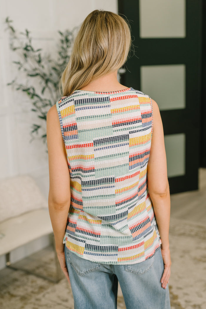 Do Ya Step V-Neck Tank Tops Ave Shops- Tilden Co.