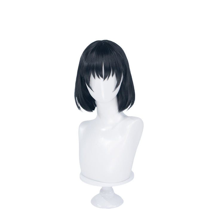 DokiDoki Anime Goodbye Lara Cosplay Mari Otsu Wig Short Straight Black Hair