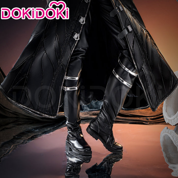 DokiDoki Game Cosplay Sephiiroth Costume Adult Black Shoes