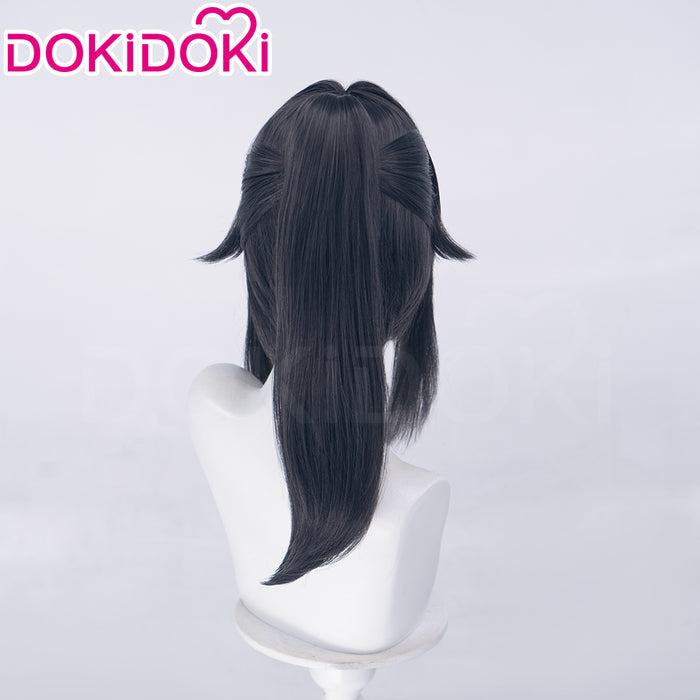 DokiDoki Game Yandere Simulator Cosplay Ayano Aishi Wig Long Curly Black Hair