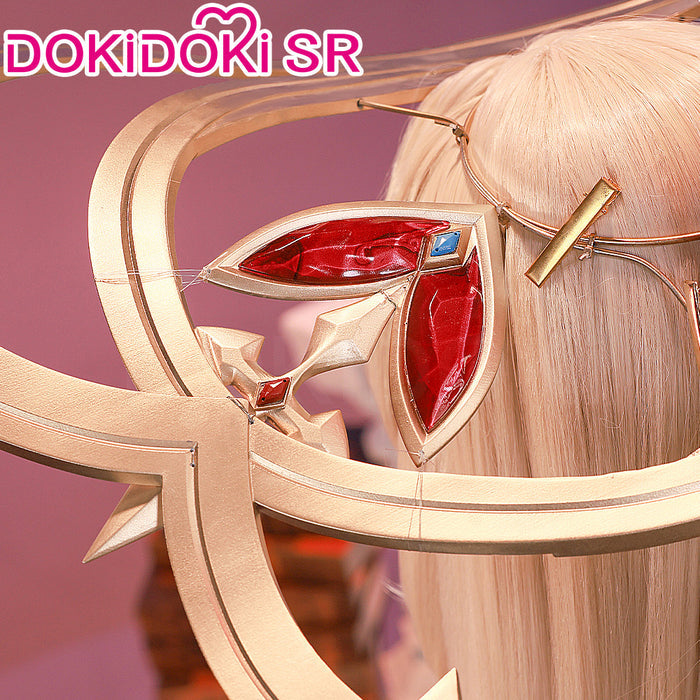 DokiDoki-SR Game Genshin Impact Cosplay Alice Hat  Song of the Welkin Moon “ A ” Nod Krai