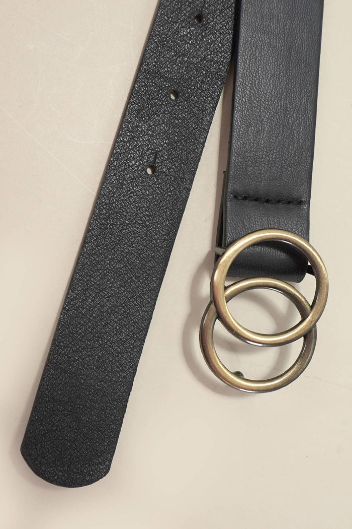 Double O Buckle Belt JOSSLYN by wall to wall- Tilden Co.