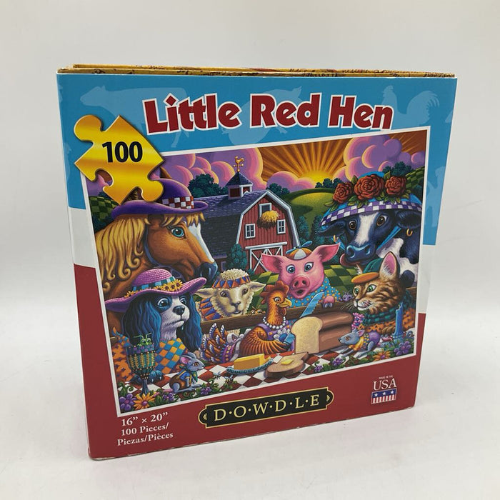 Dowdle Little Red Hen 100pc Puzzle