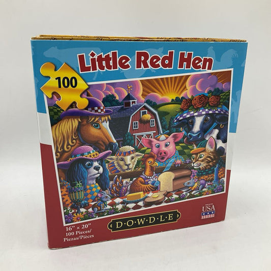 Dowdle Little Red Hen 100pc Puzzle