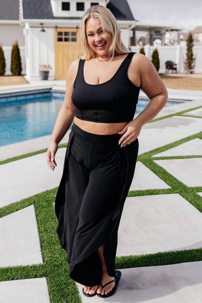 Down the Block, On A Beach Two Piece Swimsuit Two Piece Swimsuit Ave Shops- Tilden Co.