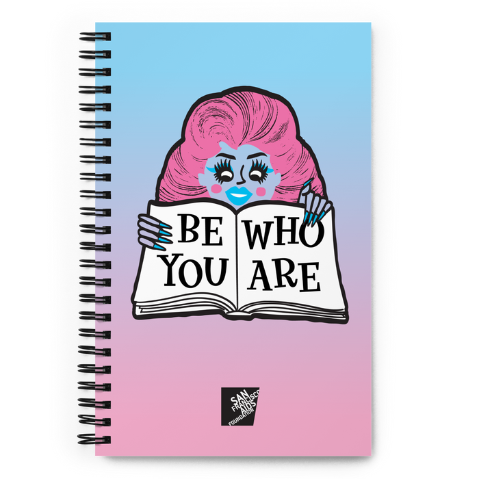 Drag Storytime spiral notebook