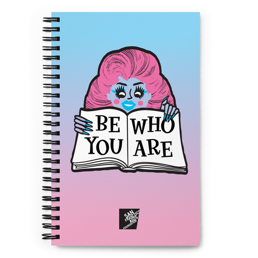 Drag Storytime spiral notebook