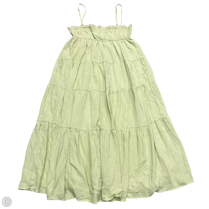 Dress Casual Maxi By Hyfve In Green, Size: L